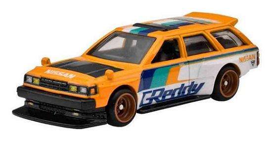 Hot Wheels Premium Set "GReddy" Subaru Pandem BRZ Nissan Maxima Datsun 240Z Fleet Street Truck
