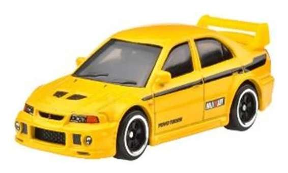 Hot Wheels Hotwheels 90's Street Scene Mitsubishi Lancer Evolution 6 1/64 scale