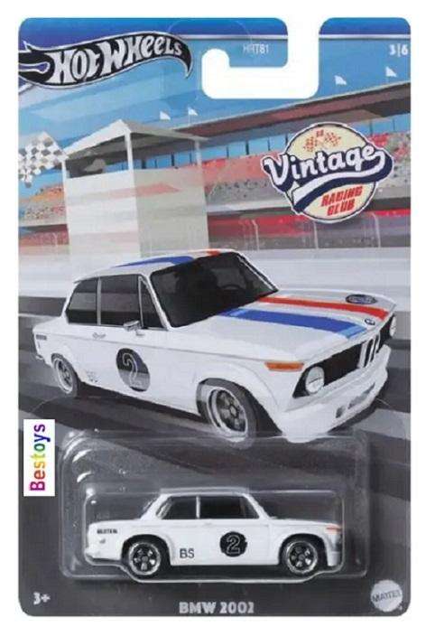 Hot Wheels Vintage Racers BMW 2002 No 2