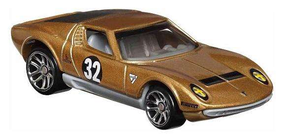 Hot Wheels Vintage Racers Lamborghini Miura SV 1971 No 32