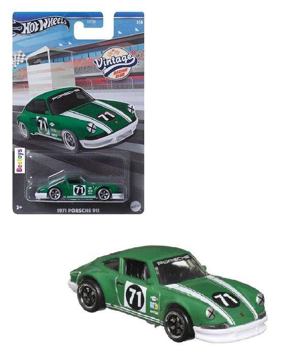 Hot Wheels Vintage Racers Porsche 911 1971 No 71
