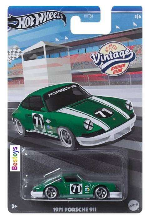 Hot Wheels Vintage Racers Porsche 911 1971 No 71