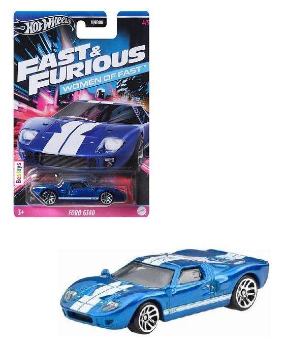 Hot Wheels Fast & Furious Ford GT 40 GT40 Women of Fast
