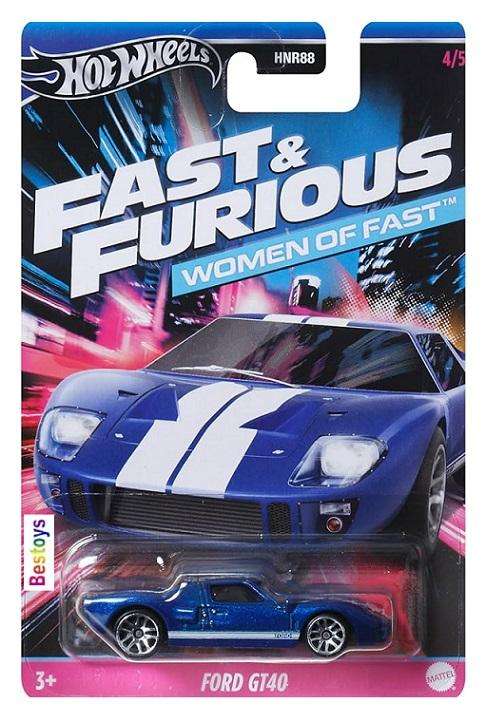 Hot Wheels Fast & Furious Ford GT 40 GT40 Women of Fast