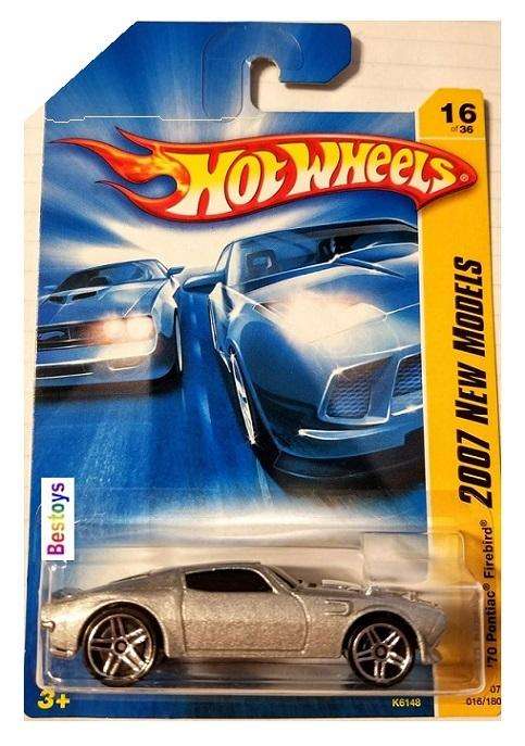 Hot Wheels First Edition 2007 16/180 Pontiac Firebird 1970