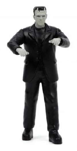JADA 32191 Hollywood Rides Chevy Chevrolet Suburban 1957 + Frankenstein Figurine 1/24 scale