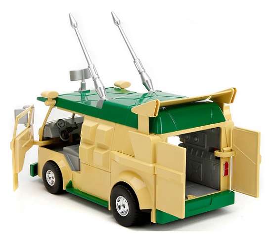 JADA 34529 Party Wagon & Donatello Figurine TMNT TV Movie Film 1/24 scale