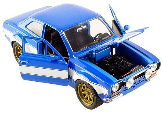JADA 99572 Ford Escort 1974 Brian Fast & Furious Movie Film TV 1/24 scale