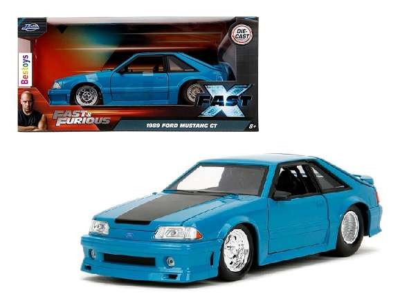 JADA 54030 Ford Mustang GT 1989 Fast X Fast & Furious Movie Film TV 1/24 scale