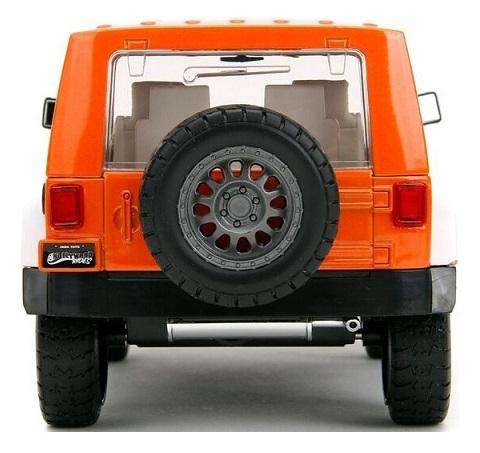 JADA 34401 Jeep Wrangler 2007 & Orange M&M's figure