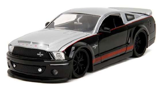 JADA Bigtime Muscle 34205 Ford Mustang Shelby GT 500 KR  500KR 2008 1/24 scale