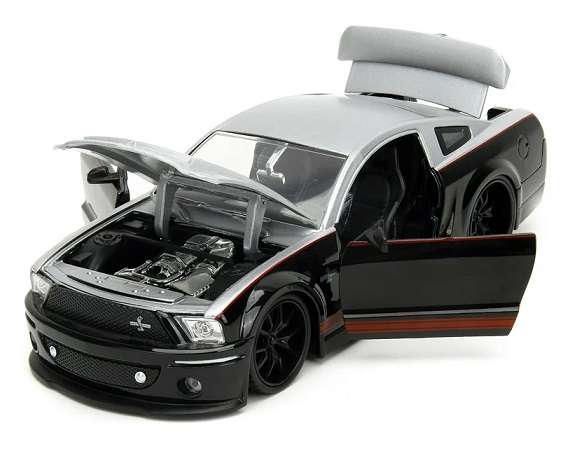 JADA Bigtime Muscle 34205 Ford Mustang Shelby GT 500 KR  500KR 2008 1/24 scale