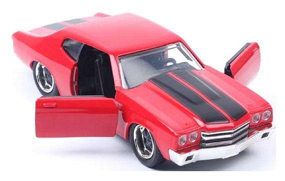 JADA 24103 2 pk Porsche 911 GT3 GT 3 997 + Chevy Chevrolet Chevelle Dom Fast & Furious Legacy Series