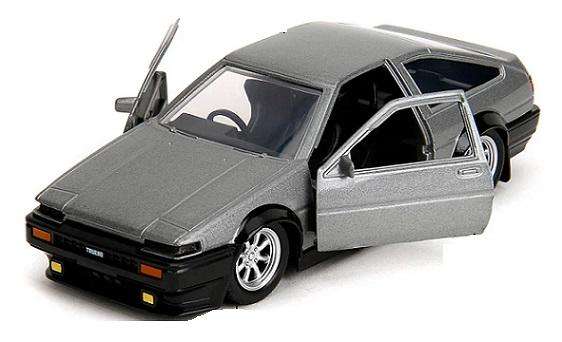 JADA 24103 2 pk Toyota Trueno AE86 1986 + Mazda RX 7 Fast & Furious Legacy Series