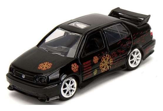 JADA Diecast Model Car 24103 2 pk VW Volkswagen Jetta + Honda S 2000 S2000 2001 Fast & Furious 1/32