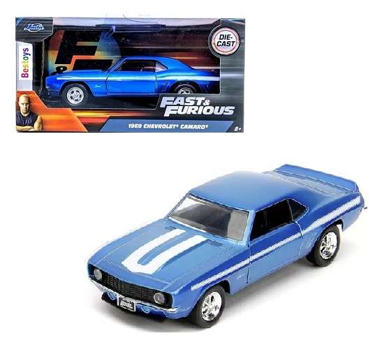 JADA 24037 Chevy Chevrolet Camaro 1969 Fast & Furious Movie Film TV 1/32 scale