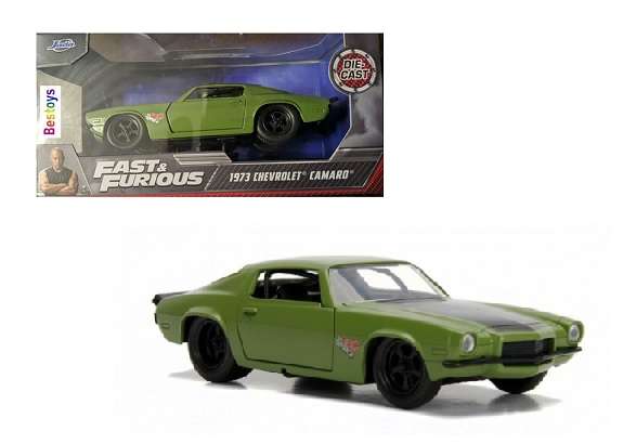 JADA 24075 Chevy Chevrolet Camaro RS Z 28 1973 Roman Fast & Furious  Movie Film TV 1/32 scale
