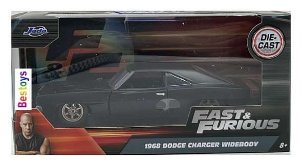 JADA 24037 Dodge Charger Widebody 1968 Dom Fast & Furious Movie Film TV 1/32 scale