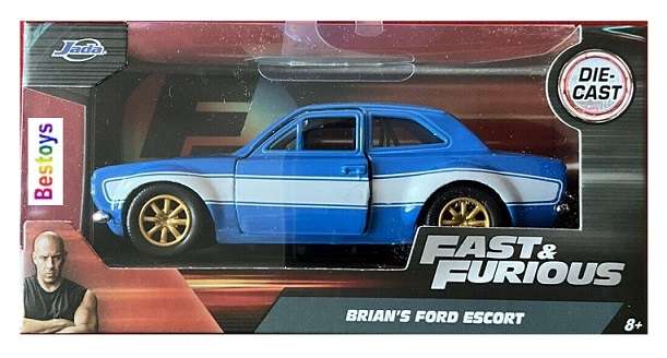 JADA 24037 Ford Escort Brian Fast & Furious Movie Film TV 1/32 scale