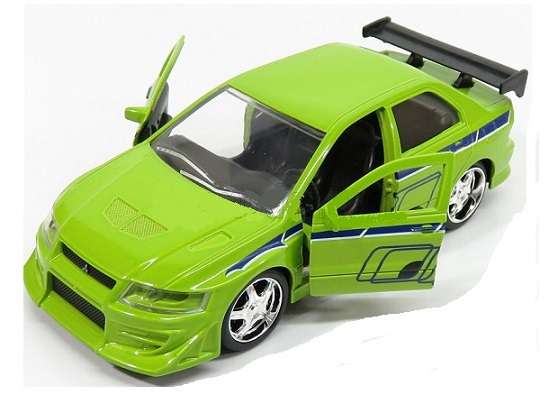 JADA 24037 Mitsubishi Lancer Evo VII 7 Brian Fast & Furious Movie Film TV 1/32 scale