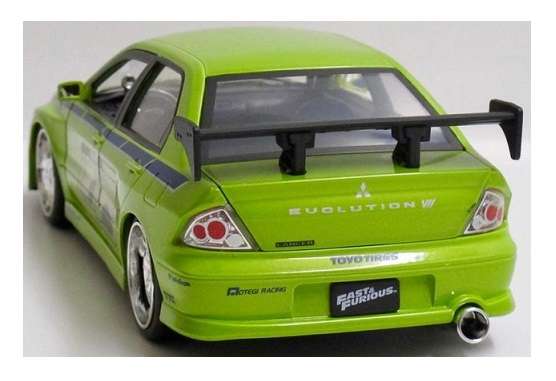 JADA 24037 Mitsubishi Lancer Evo VII 7 Brian Fast & Furious Movie Film TV 1/32 scale