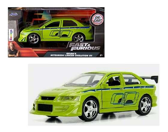 JADA 24037 Mitsubishi Lancer Evo VII 7 Brian Fast & Furious Movie Film TV 1/32 scale