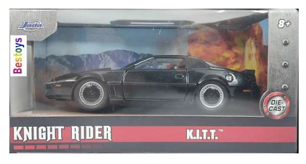 JADA 99799 Hollywood KITT Knight Rider Pontiac Firebird 1982 TV Movie Film 1/32 scale