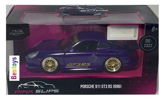 JADA 24106 Pink Slips Porsche 911 GT 3 GT3 RS 996 1/32 scale