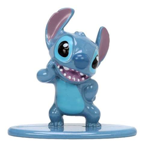 JADA Diecast Model Car 33251 Hollywood VW Volkswagen Beetle + Stitch Figurine Disney 1/32 scale