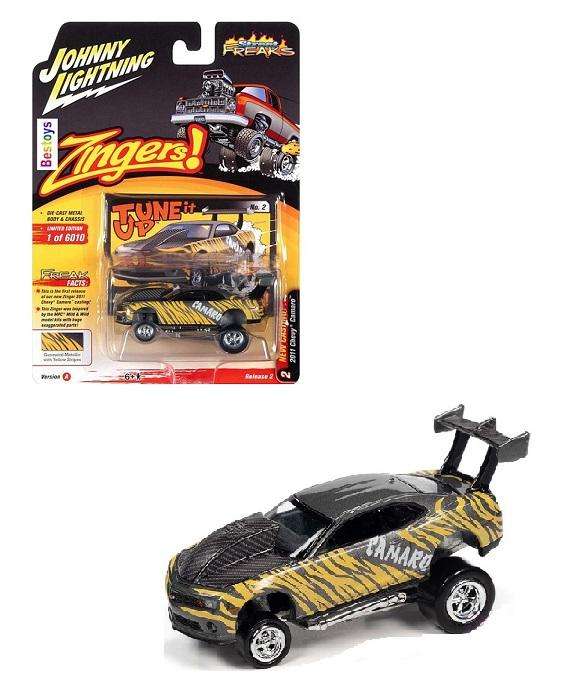 Johnny Lightning Street Freaks Zingers Chevy Chevrolet Camaro 2011