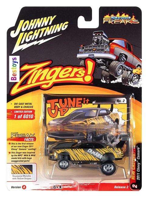 Johnny Lightning Street Freaks Zingers Chevy Chevrolet Camaro 2011