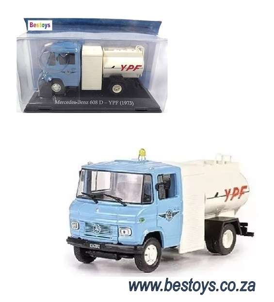 Argentina Diecast Model Car Collection Mercedes Benz 608 D 608D Tank Truck "YPF" 1973 1/43 scale