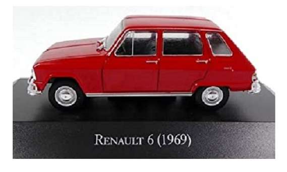 Argentina Model Car Collection Renault 6 1969 1/43 scale