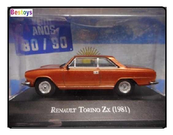 Argentina Model Car Collection Renault Torino ZX 1981 1/43 scale