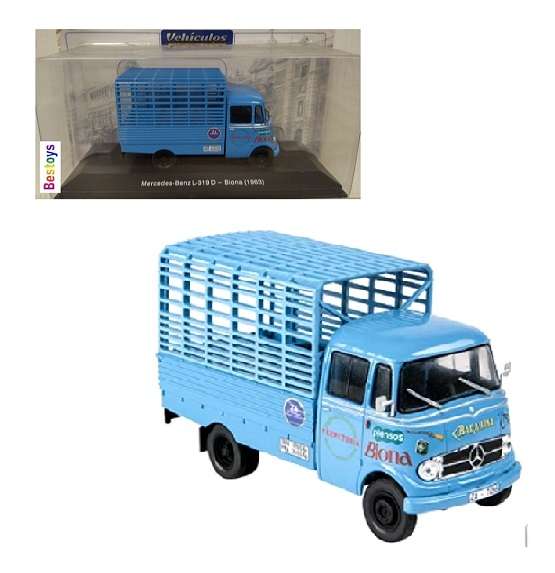 Diecast Model Car Brazilian Service Vehicle Collection Mercedes Benz L 319 D L319 D 1963 "Biona"