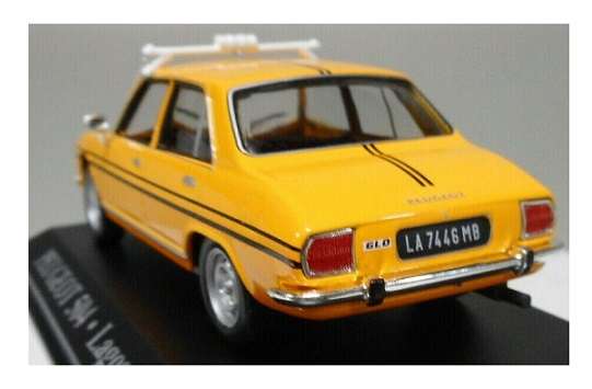 World Taxi Diecast Model Car Collection Peugeot 504 Lagos 1977 1/43 scale