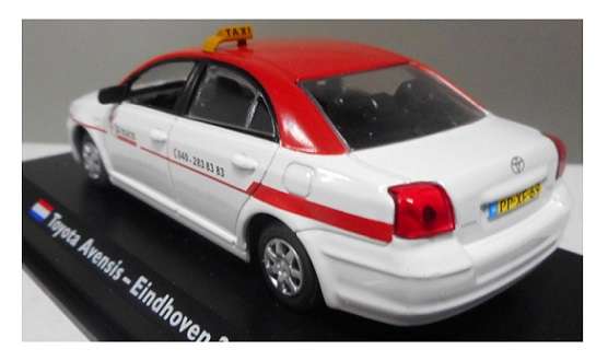 World Taxi Diecast Model Car Collection Toyota Avensis Eindhoven 2003 1/43 scale