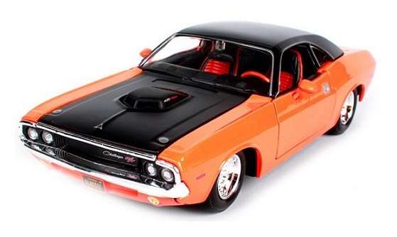 Maisto 32518 Design Muscle Dodge Challenger RT 1970 1/24 scale