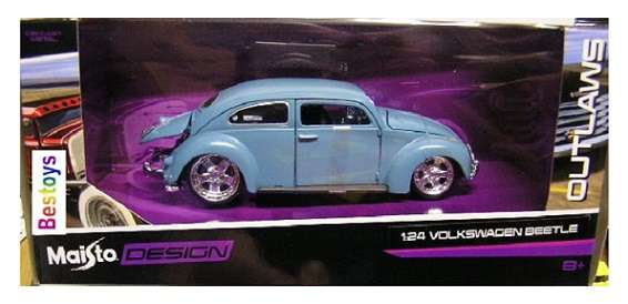 Maisto 31023 Design Outlaws VW Volkswagen Beetle 1/24 scale
