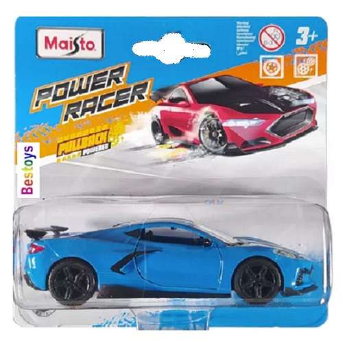 Maisto Power Racer Chevy Chevrolet Corvette Stingray Coupe 2020 1/41 scale