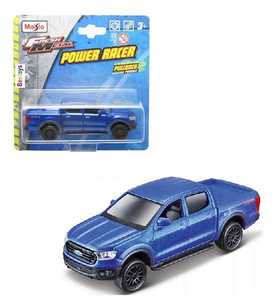 Maisto Diecast Model Car Power Racer Ford Ranger FX 4 FX4 Double Cab Pickup 2019 1/43 scale
