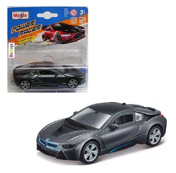 Maisto Diecast Model Car Power Racer BMW I 8 I8 1/41 scale