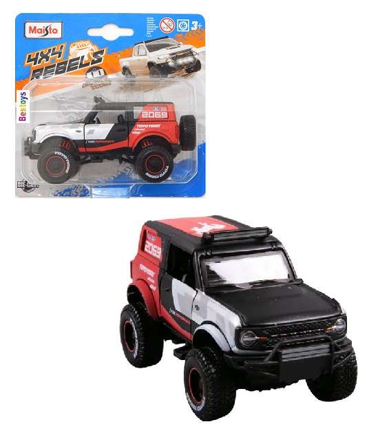 Maisto 4x4 Rebels Ford Bronco No 2069 1/40 scale