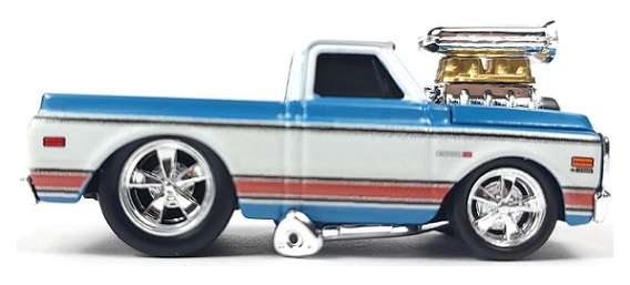 Maisto Muscle Machines Diecast Model Car Chevy Chevrolet C 10 C10 Pickup 1972 1/64 scale