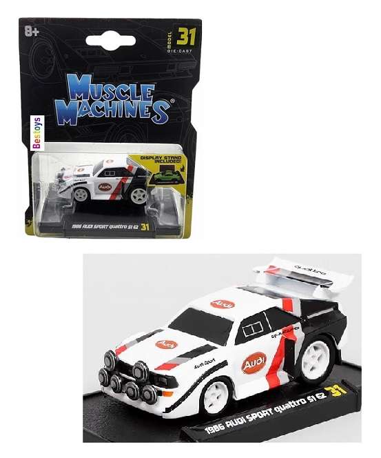 Maisto Muscle Machines Audi Sport Quattro S1 E2 1986 1/64 scale