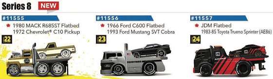 Maisto Muscle Machines Transport JDM Flatbed Recovery Truck + Toyota Trueno Sprinter AE86 1983