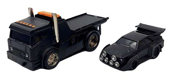 Maisto Muscle Machines Transport JDM Flatbed Truck + Audi Sport Quattro S1 E2 1986