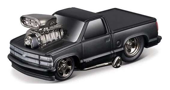 Maisto Muscle Machines Transport JDM Flatbed Truck + Chevy 454 SS Pickup 1993