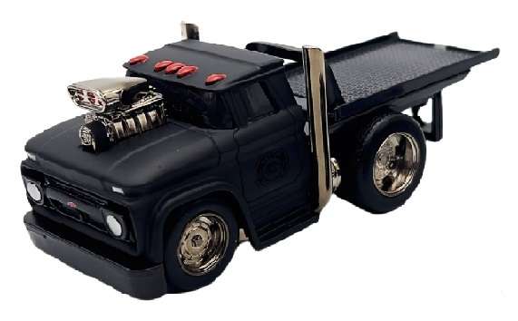 Maisto Muscle Machines Transport JDM Flatbed Truck + Chevy 454 SS Pickup 1993