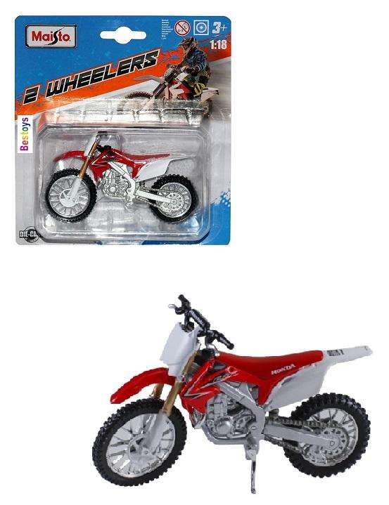 Maisto 2 Wheelers Bike Motorcycle Honda CRF 450 R 450R Scrambler Offroad